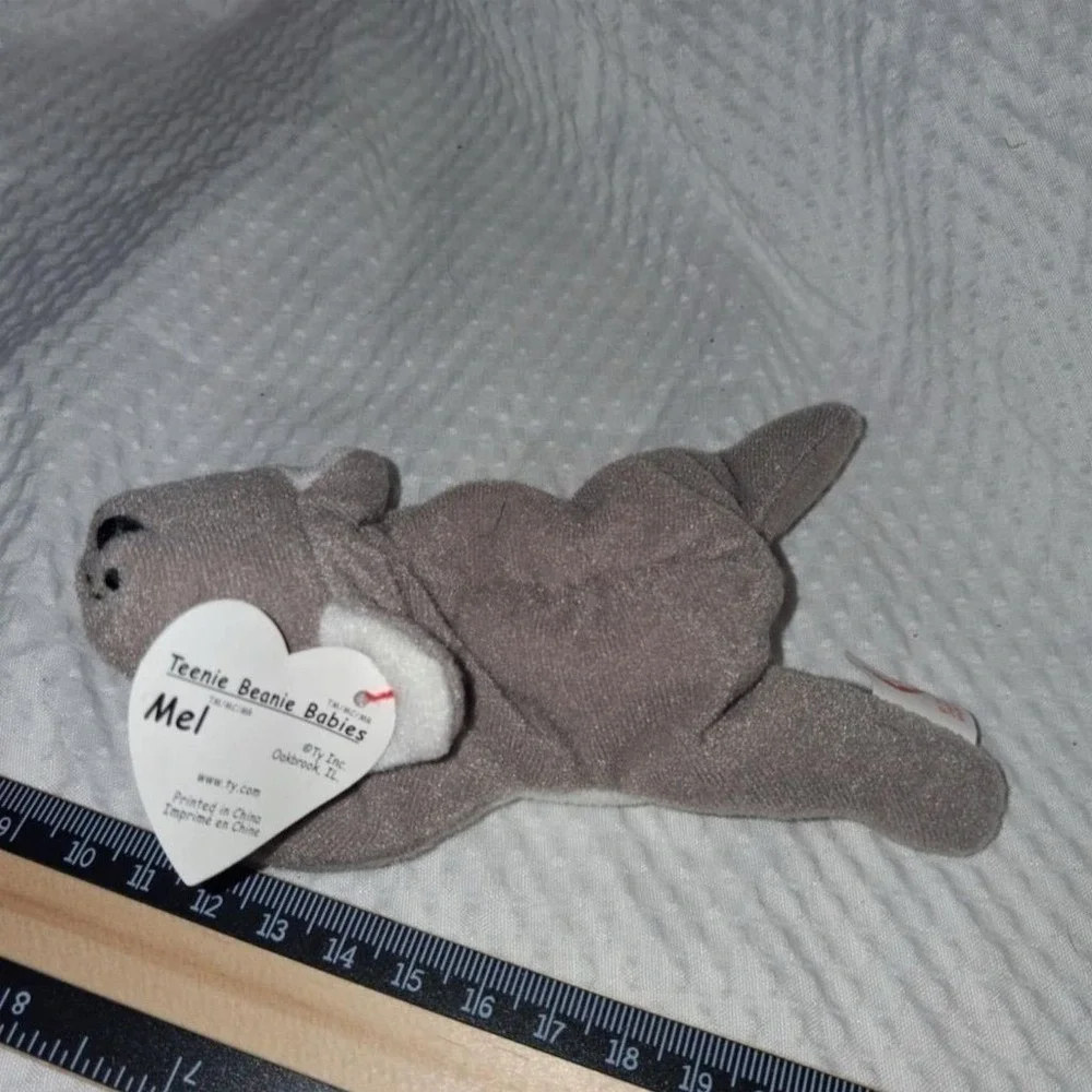 Vintage Ty Teenie Beanie Babies‎ Mel Koala Bear Plush Toy 1990s